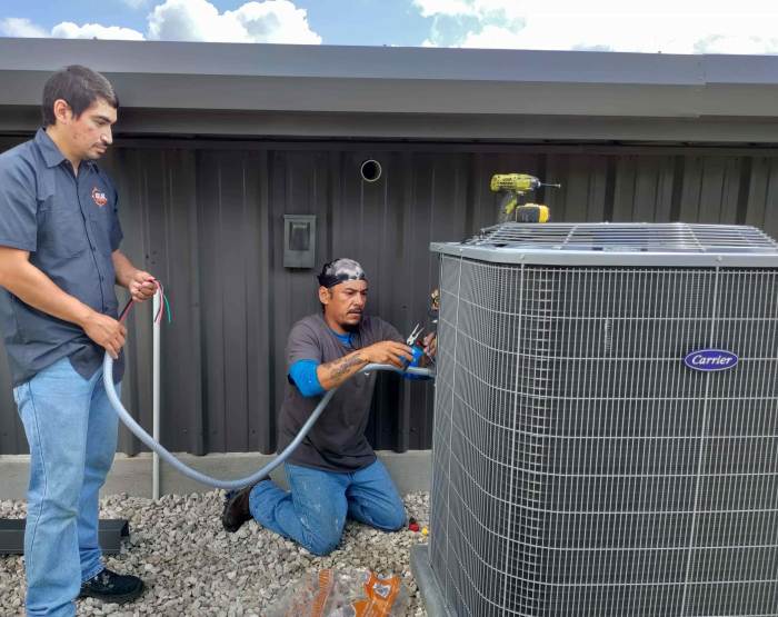 Central Air Conditioner Installation Heating, Ventilation, And Air
